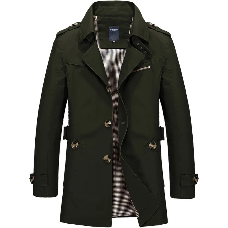 Fashion-2023-Man-Jacket-Coat-Men-Business-Casual-Clothes-Boss-Windbreaker-Mens-Black-Amygreen-Bomber-Jackets_c0ae2696-27a4-45d3-96be-dbdfe92c0205-1.jpg Tepic Coat Stylish Winter Warm - Image 1