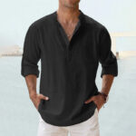 Jeffrey | zomerse linnen blouse